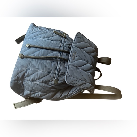 Kate Spade Blue Quilted Backpack - Picture 3 of 9